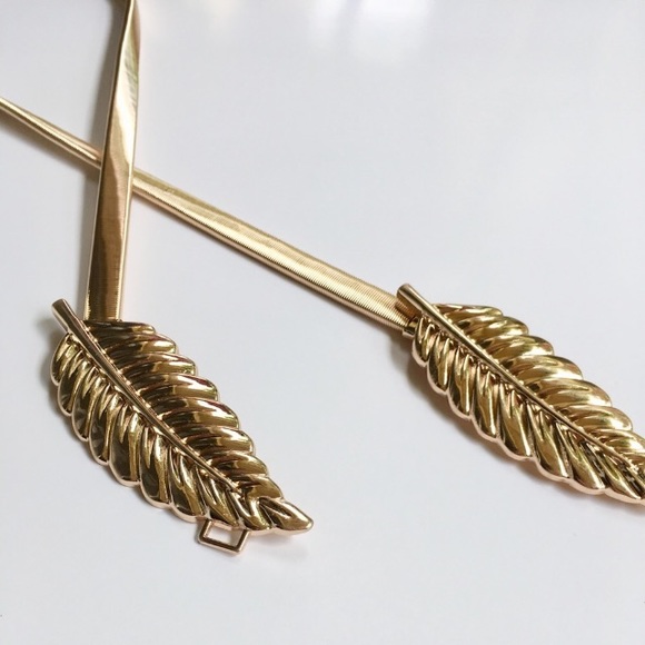 Last 1 ‼️ Gold Leaf Belt - Picture 5 of 8